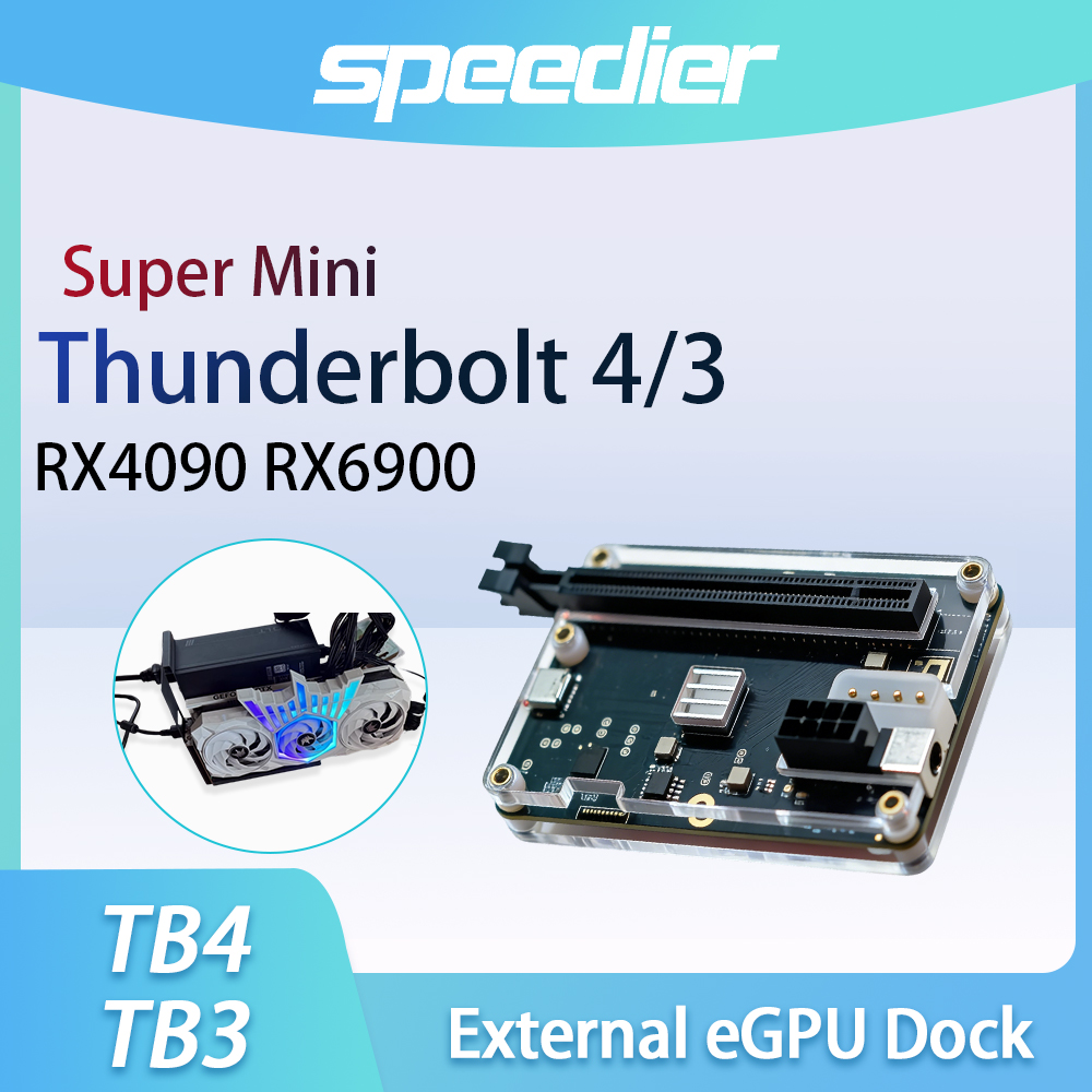 Thunderbolt 4 Egpu Dock Mini Pc - Thunderbolt 4 3 eGPU Dock External