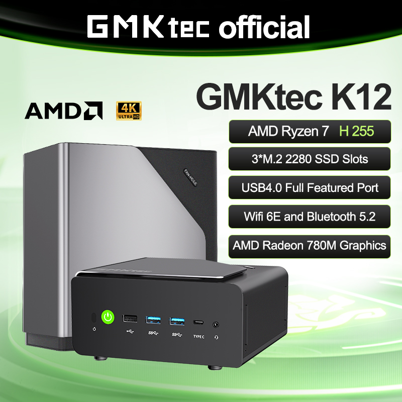 Oculink Egpu Mini Pc - GMKtec K12 Mini PC AMD Ryzen™