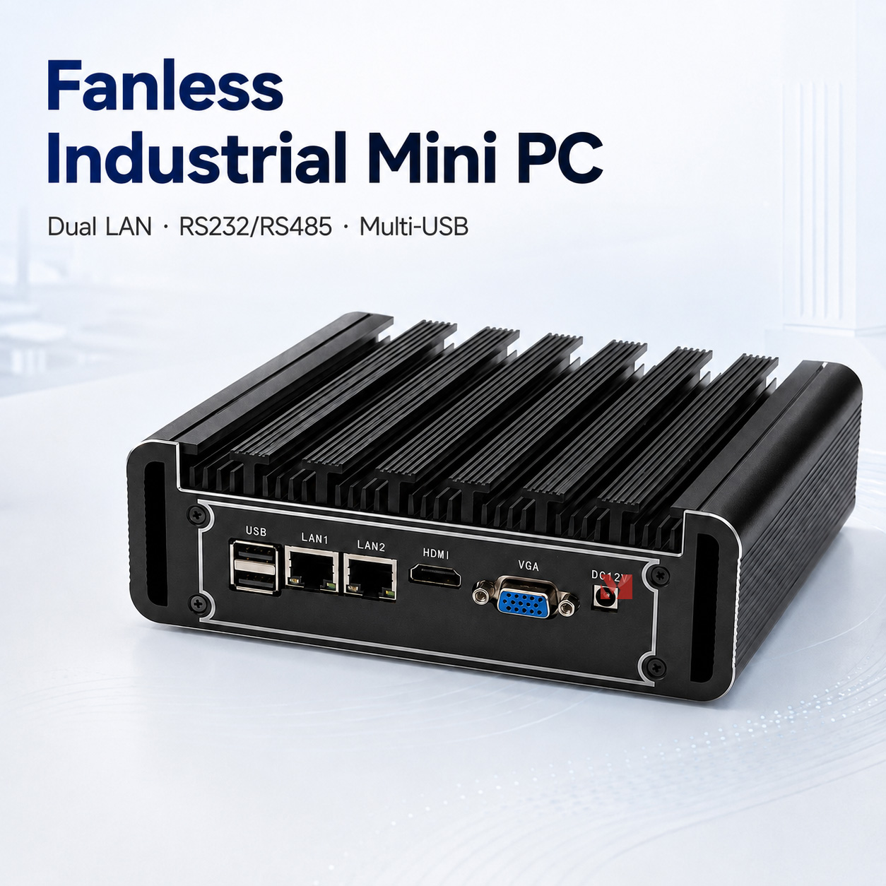 Fanless Industrial Pc Rs485 Core I7 - Fanless Industrial Mini PC Intel Core