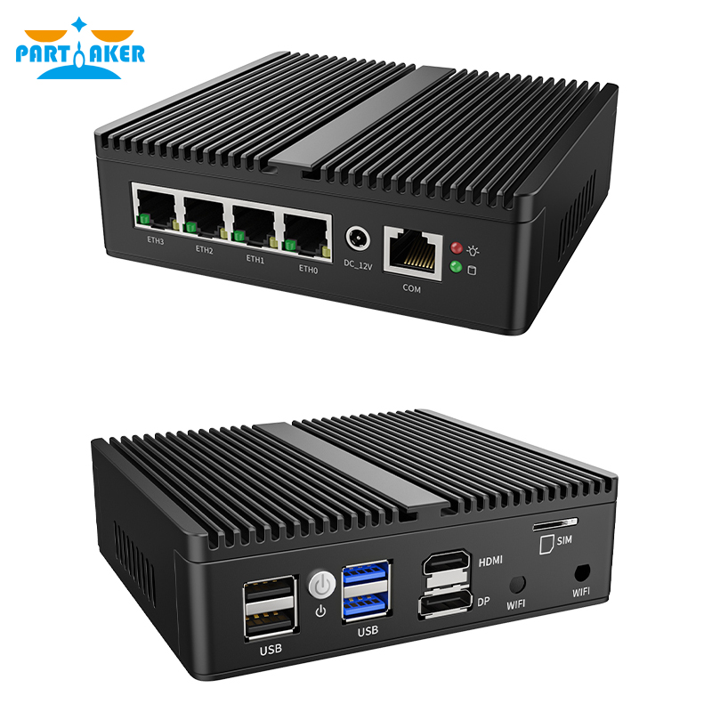 Partaker Mini PC N5105 N150 J4 - Pfsense Firewall Router 2.5G 4 I226 recension och pris