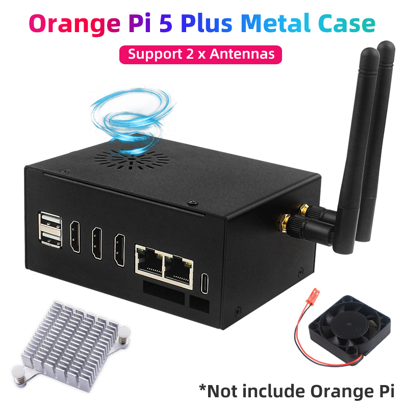 Orange Pi 5 Plus Metal Case wi - Orange Pi 5 Plus 16Gb recension och pris