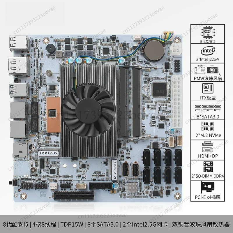 Df 8 Bay NAS Motherboard I5-82 - Nas Motherboard 8 Sata Mini Itx recension och pris