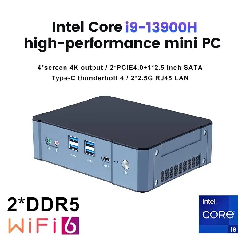 Intel Core i9 NUC Mini Gaming  - Intel Core I9 13900H Mini Pc recension och pris
