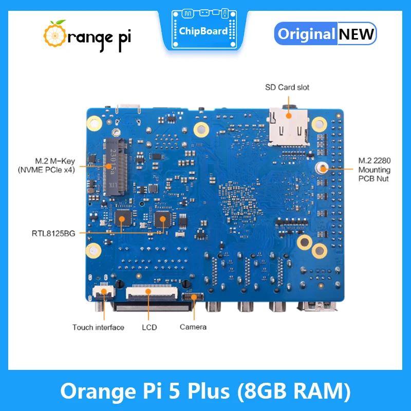 Orange Pi 5 Plus 8GB RAM RK358 - Orange Pi 5 Plus 16Gb recension och pris
