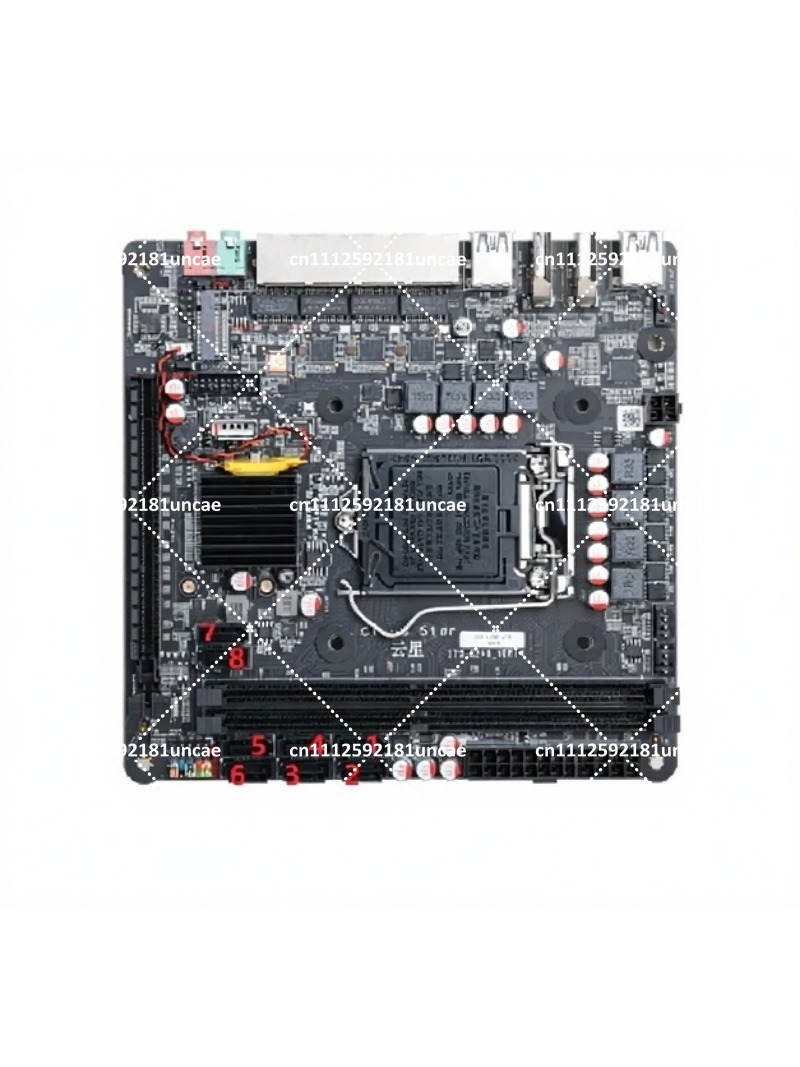 Mini ITX Motherboard for 8th 9 - Nas Motherboard 8 Sata Mini Itx recension och pris
