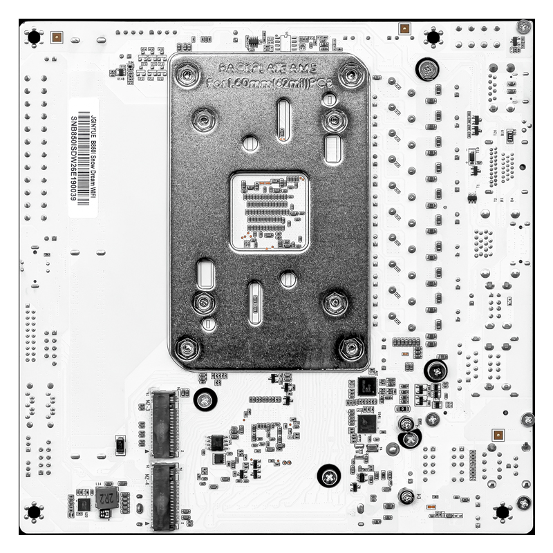JGINYUE B850i Snow Dream WiFi  - Nas Motherboard 8 Sata Mini Itx recension och pris