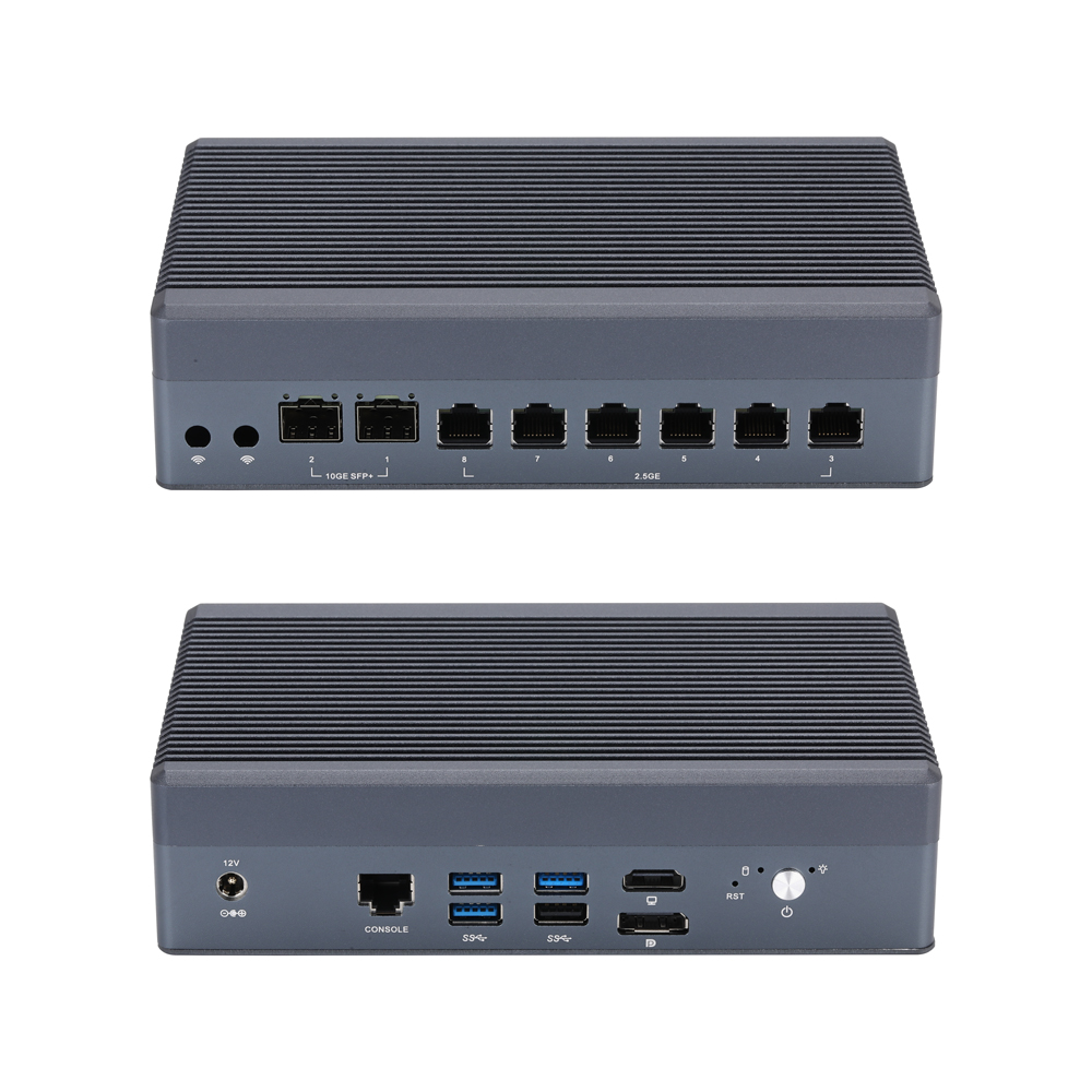 Barebone Mini PC 2x Intel 10G  - Dual Lan 10G Sfp+ Mini Pc recension och pris