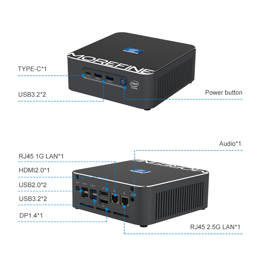 2025 Mini PC i9-13900H i9 1290 - Intel Core I9 13900H Mini Pc recension och pris