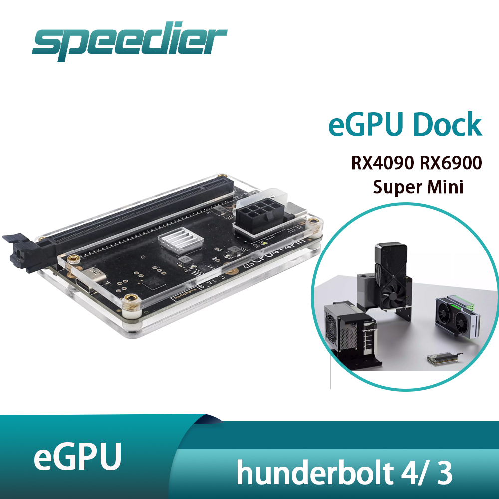 Thunderbolt 4 3 eGPU Dock Exte - Thunderbolt 4 Egpu Dock Mini Pc recension och pris