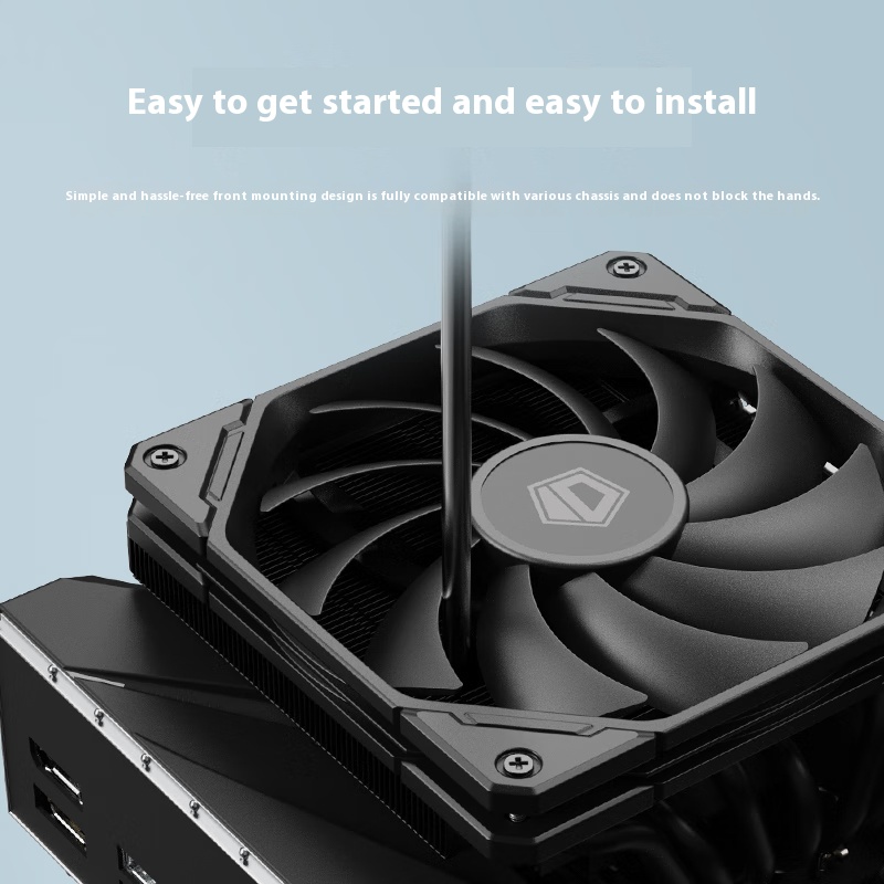 ID-COOLING IS-67-XT 6 Heat Pip - Lga1700 Itx Motherboard Ddr5 recension och pris