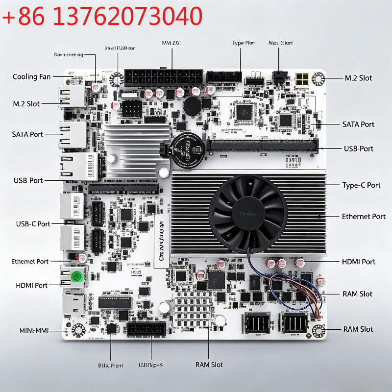 Mini ITX NAS Motherboard with  - Nas Motherboard 8 Sata Mini Itx recension och pris
