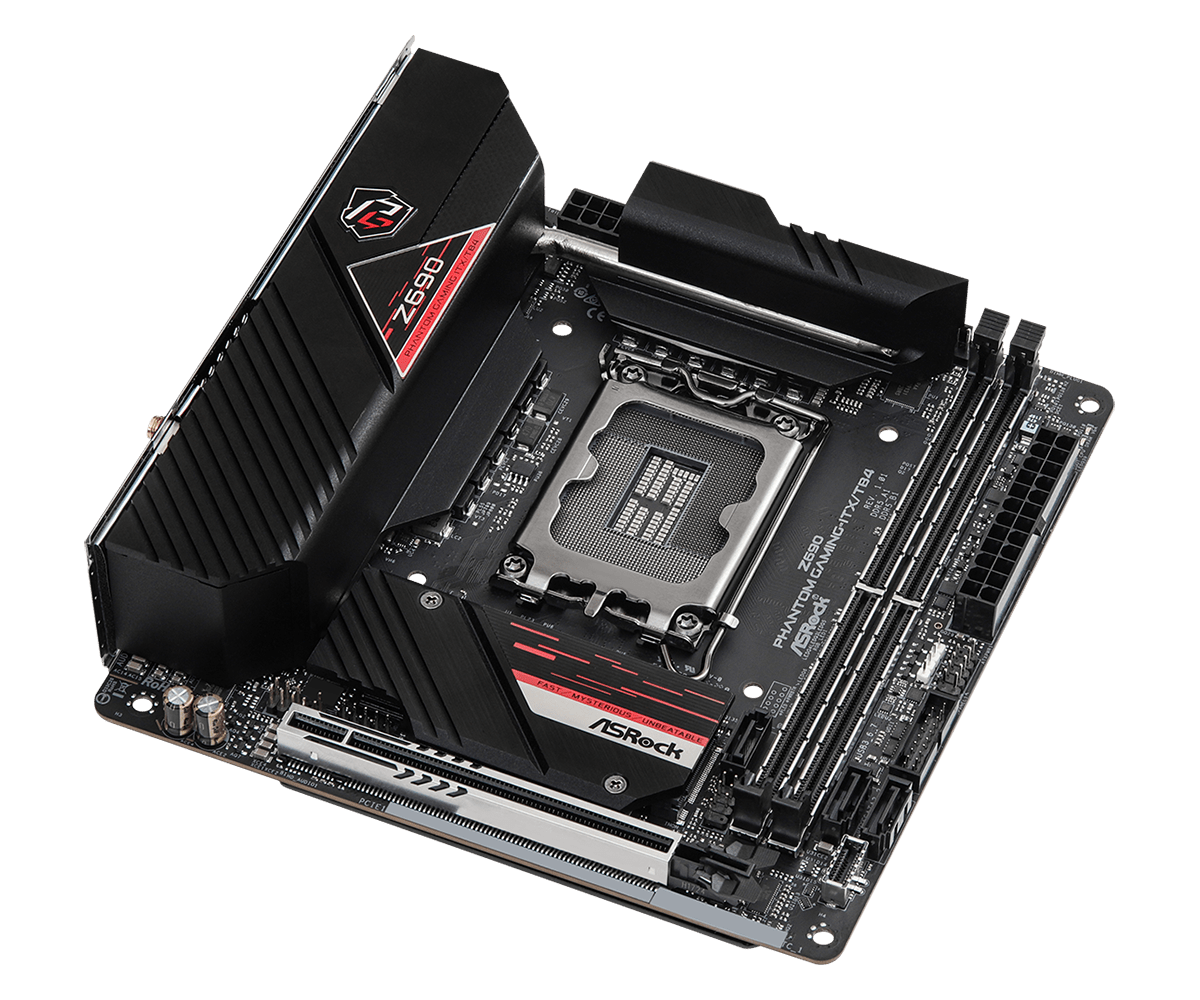 Z690 Mini-ITX ASROCK Z690 PHAN - Lga1700 Itx Motherboard Ddr5 recension och pris