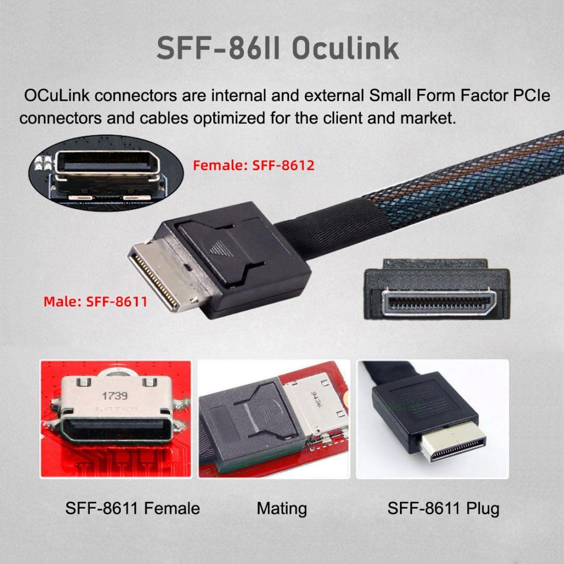 JonISerl Oculink Cable PCIe 4. - Oculink Egpu Mini Pc recension och pris