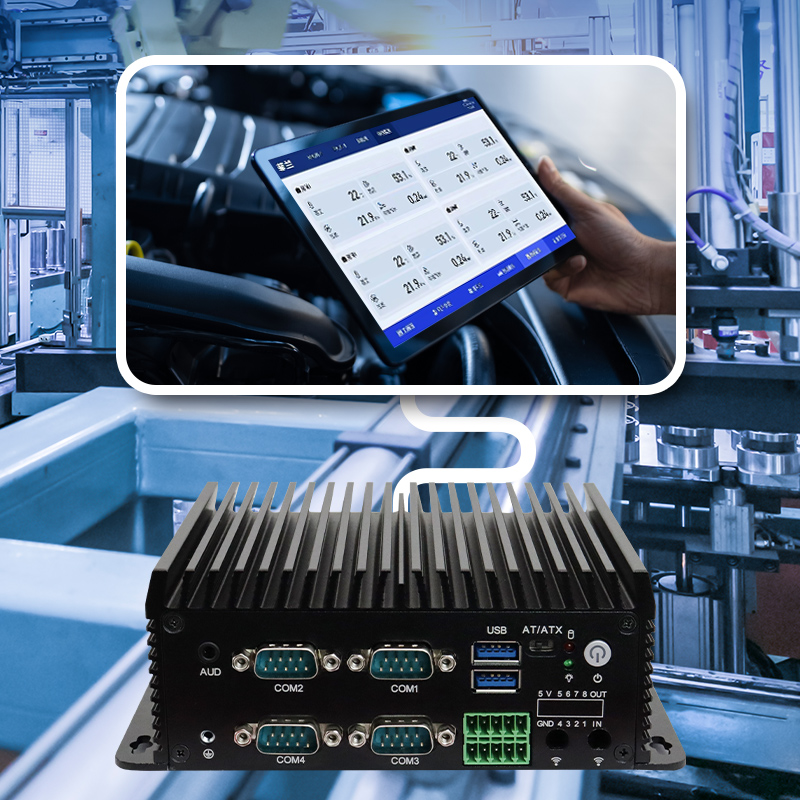 Quad Core N95 N97 Mini PC RS48 - Fanless Industrial Pc Rs485 Core I7 recension och pris