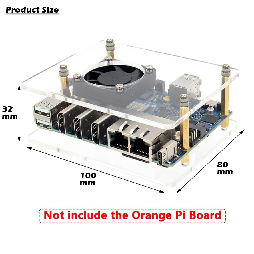 Orange Pi 5 Plus Case with Fan - Orange Pi 5 Plus 16Gb recension och pris