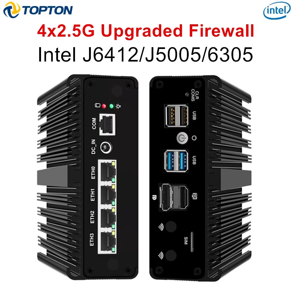 Intel N150 Mini PC Firewall Ro - Pfsense Firewall Router 2.5G 4 I226 recension och pris