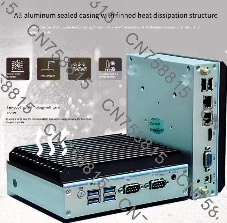 Dual LAN/Serial RS485, Fanless - Fanless Industrial Pc Rs485 Core I7 recension och pris