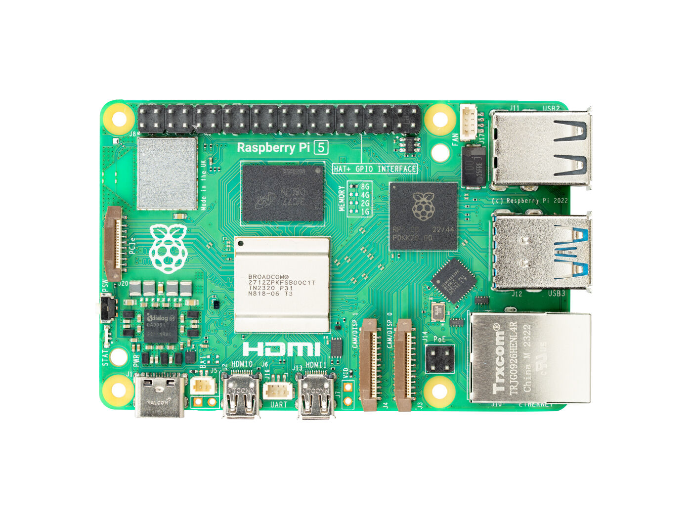 Official Original Raspberry Pi - Raspberry Pi 5 8Gb Board recension och pris