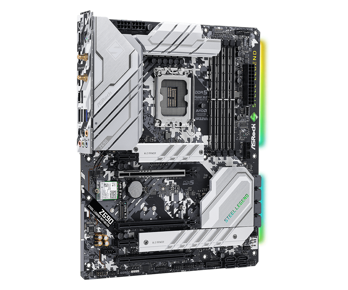 Z690 LGA1700 Motherboard ASROC - Lga1700 Itx Motherboard Ddr5 recension och pris