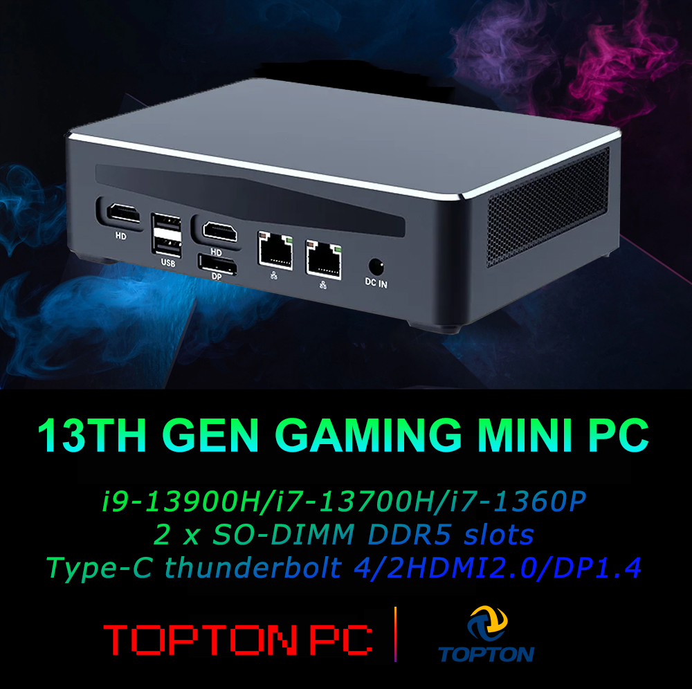 Powerful Desktop Computer with - Intel Core I9 13900H Mini Pc recension och pris