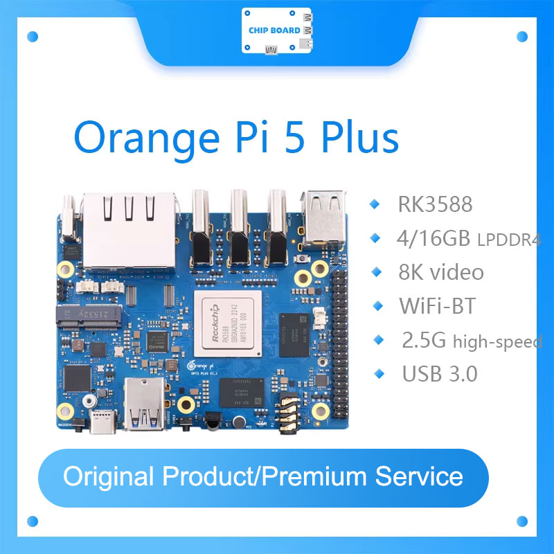 Orange Pi 5 Plus  Single Board - Rockchip Rk3588 Development Board recension och pris