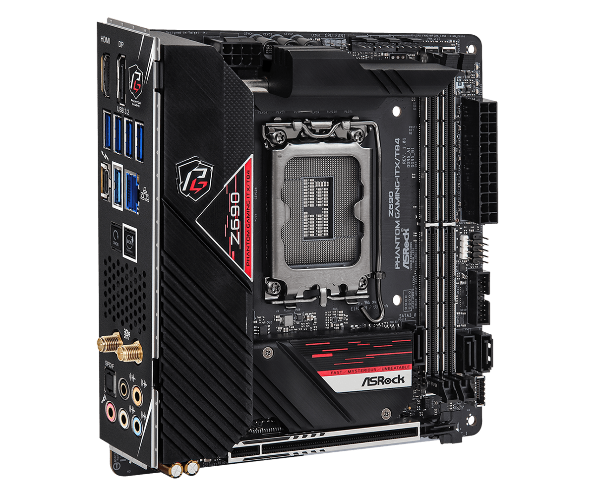 ASROCK Z690 Phantom Gaming-ITX - Lga1700 Itx Motherboard Ddr5 recension och pris