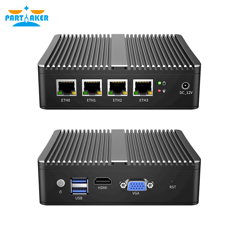 Partaker Fanless pfSense Route - Pfsense Firewall Router 2.5G 4 I226 recension och pris