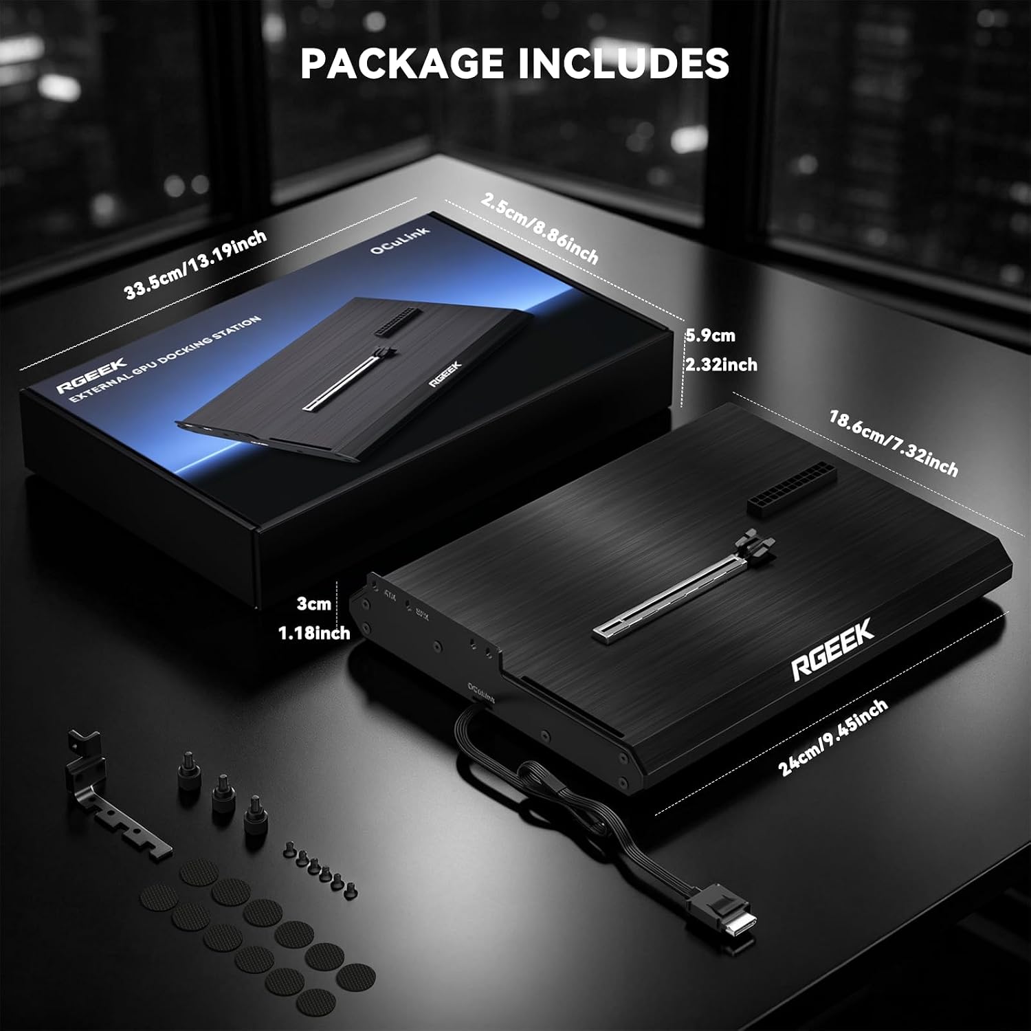 OCuLink eGPU Dock PCIe 5.0 x4  - Oculink Egpu Mini Pc recension och pris