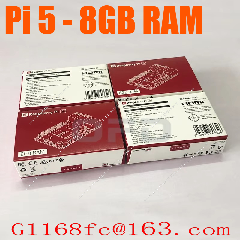 Pi 5 2GB/4GB/8GB Memory Develo - Raspberry Pi 5 8Gb Board recension och pris