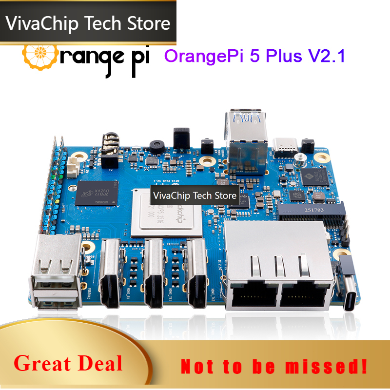 VivaCTOrange Pi 5 Plus Mini PC - Orange Pi 5 Plus 16Gb recension och pris