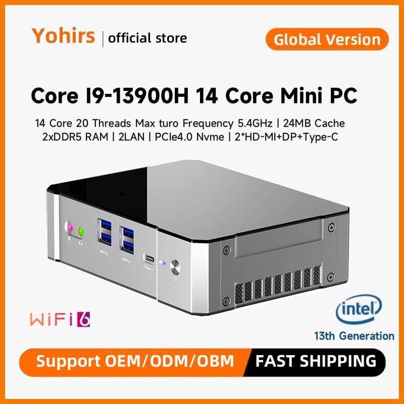 Yohirs 13th Gen i9 13900H i7 1 - Intel Core I9 13900H Mini Pc recension och pris