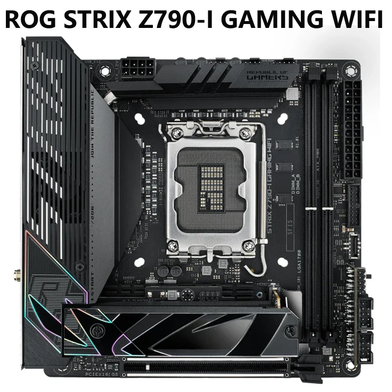 ASUS ROG STRIX Z790-I GAMING W - Lga1700 Itx Motherboard Ddr5 recension och pris